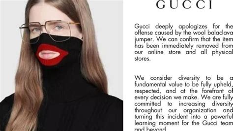 guccie blackface sweater|Gucci Apologizes And Removes Sweater Following 'Blackface' .